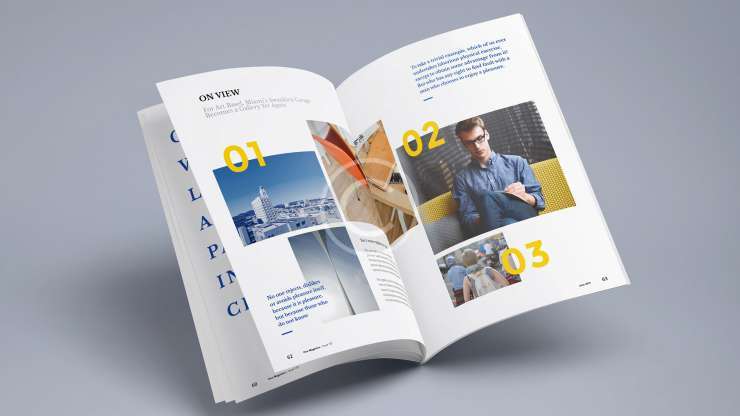 Custom View Magazine Design